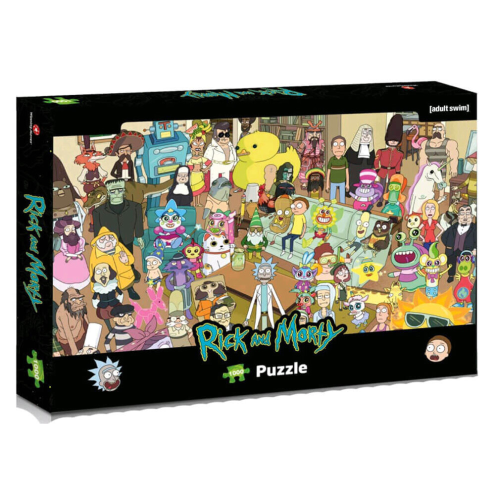 Rick and Morty 1000 Piece Jigsaw Puzzle