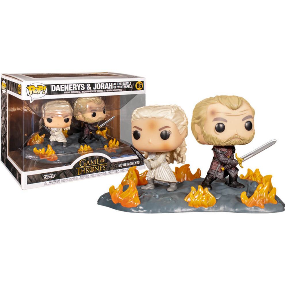 Funko Figure Pop Game Of Thrones Daenerys & Jorah B2b With Swords