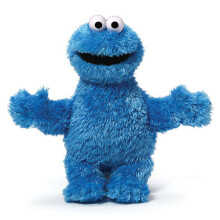 (Cookie Monster) - Official Sesame Street Cookie Monster Super Soft Plush Toy - Retro Gifts