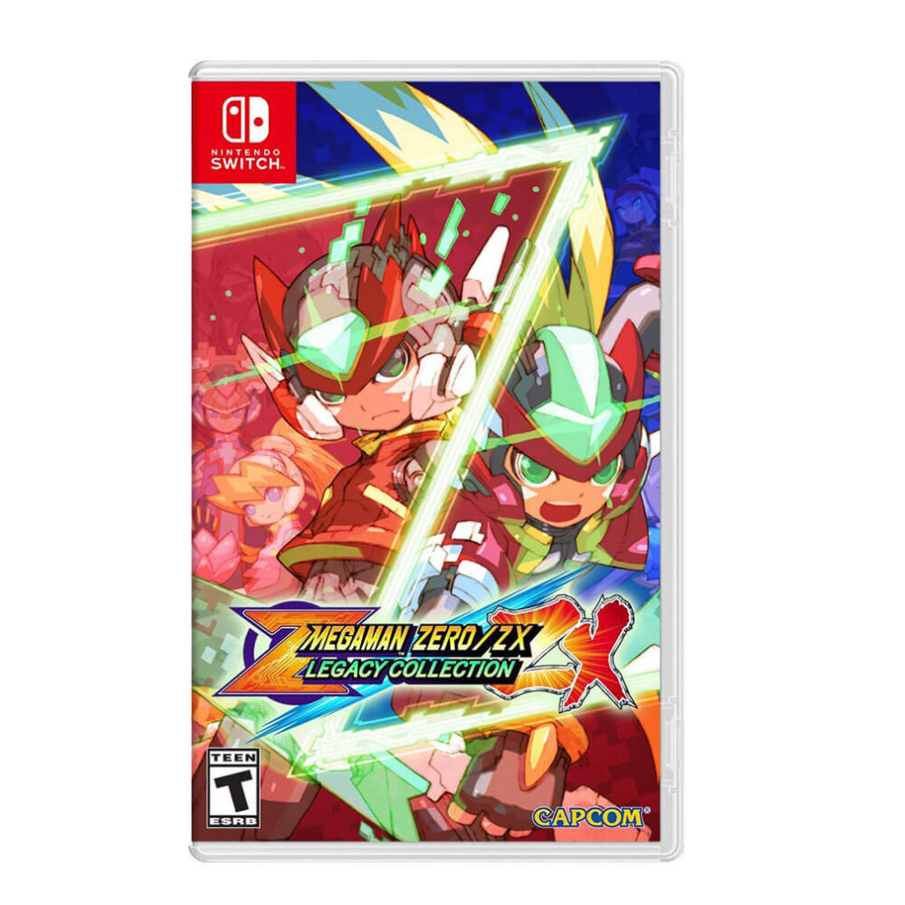 Mega Man Zero/Zx Legacy Collection Nintendo Switch Game (#) 013388410187