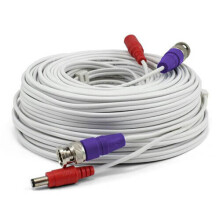 Swann SWPRO-30ULCBL coaxial cable 30 m BNC White