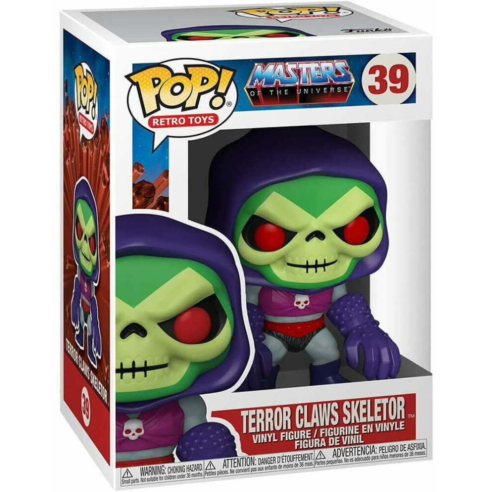 Funko Figure Pop Masters Of The Universe Skeletor With Terror Claws