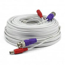 Swann SWPRO-60ULCBL coaxial cable 60 m BNC White