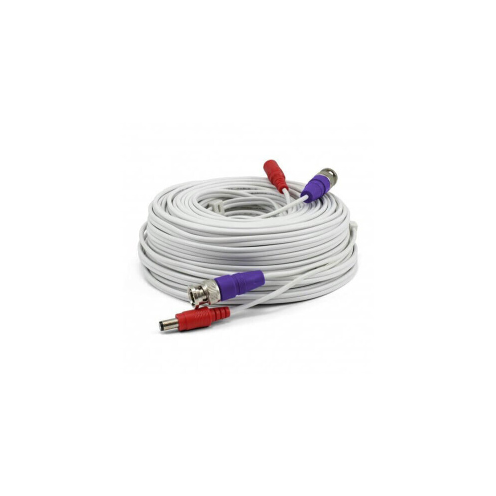 Swann SWPRO-60ULCBL coaxial cable 60 m BNC White