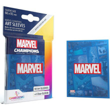 Marvel Champions Het Kaartspel Officiële Marvel Oranje Kunstmappen | 50 Kunstmappen en 1 Transparante Map