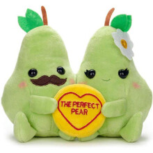 Swizzels Love Hearts 18cm Perfect Pear Soft Plush Toy }140g 37422 SBX36 - Plush Soft Toy