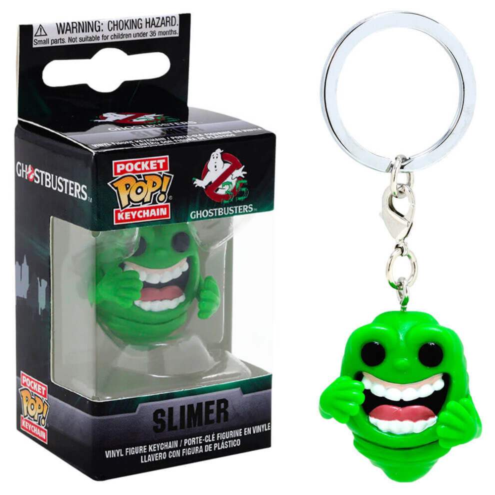 Ghostbusters Slimer Funko 39492 POP! Collectible Figure Keychain