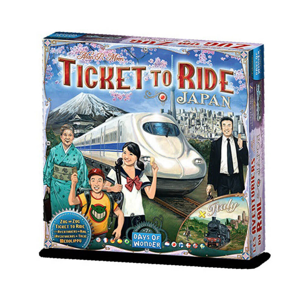 Days Of Wonder Ticket To Ride Map Collection: Volume 7 – Japan & Italy Expansion
