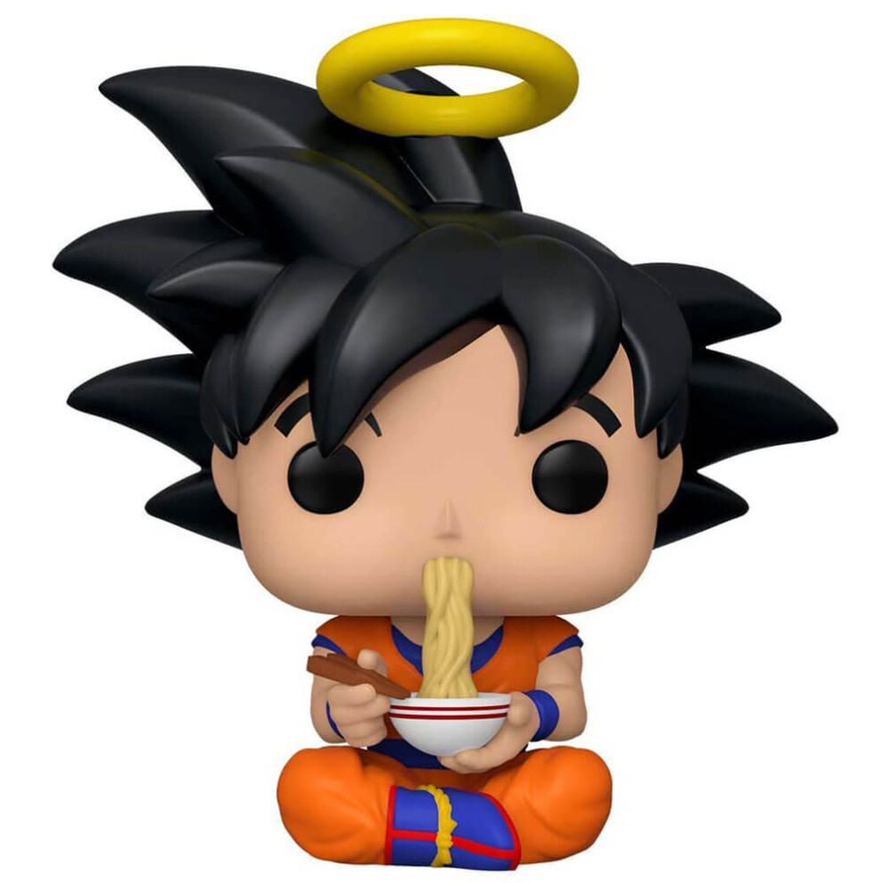 Funko Pop!: Dragonball-Z - Goku Eating Noodles, Amazon Exclusive