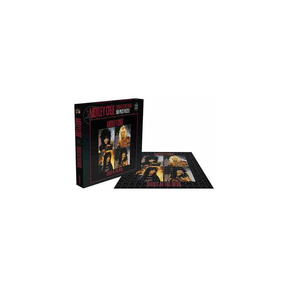 Photos - Jigsaw Puzzle / Mosaic Motley Crue 'Shout At The Devil' 500 Piece Jigsaw Puzzle kg