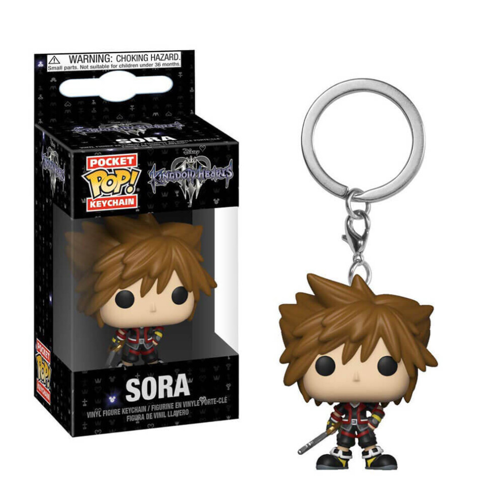 POCKET POP KINGDOM HEARTS 3 SORA FIG KEYCHAIN (C: 1-1-2)