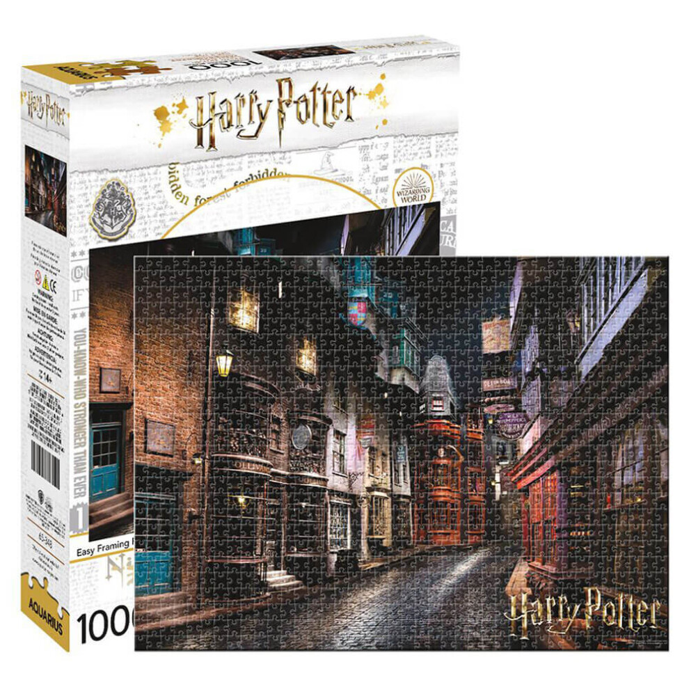 Harry Potter Diagon Alley 1000 piece jigsaw puzzle 690mm x 510mm