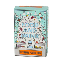 Gift Republic Food & Drink Trivia 100 Questions Quiz Game