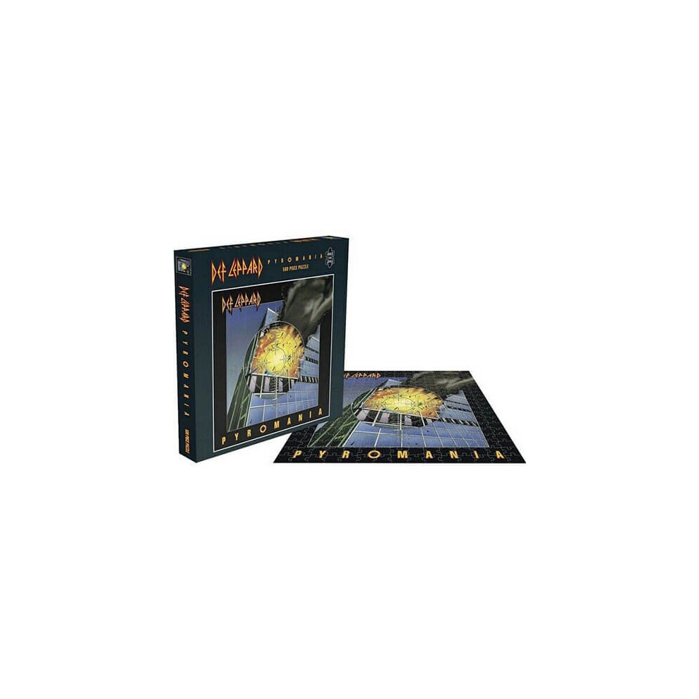 Photos - Jigsaw Puzzle / Mosaic DEF Leppard 'Pyromania' 500 Piece Jigsaw Puzzle