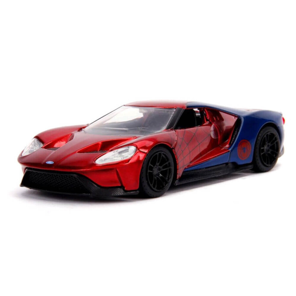 Photos - Toy Car Hollywood Rides Spider-Man Ford GT - 1:32 JA30291