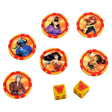 WizKids DC Comics HeroClix: Wonder Woman 80th Jubileum Dobbelstenen en Tokens