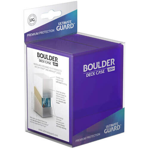 Ultimate guard Boulder Deck case 100 Amethyst