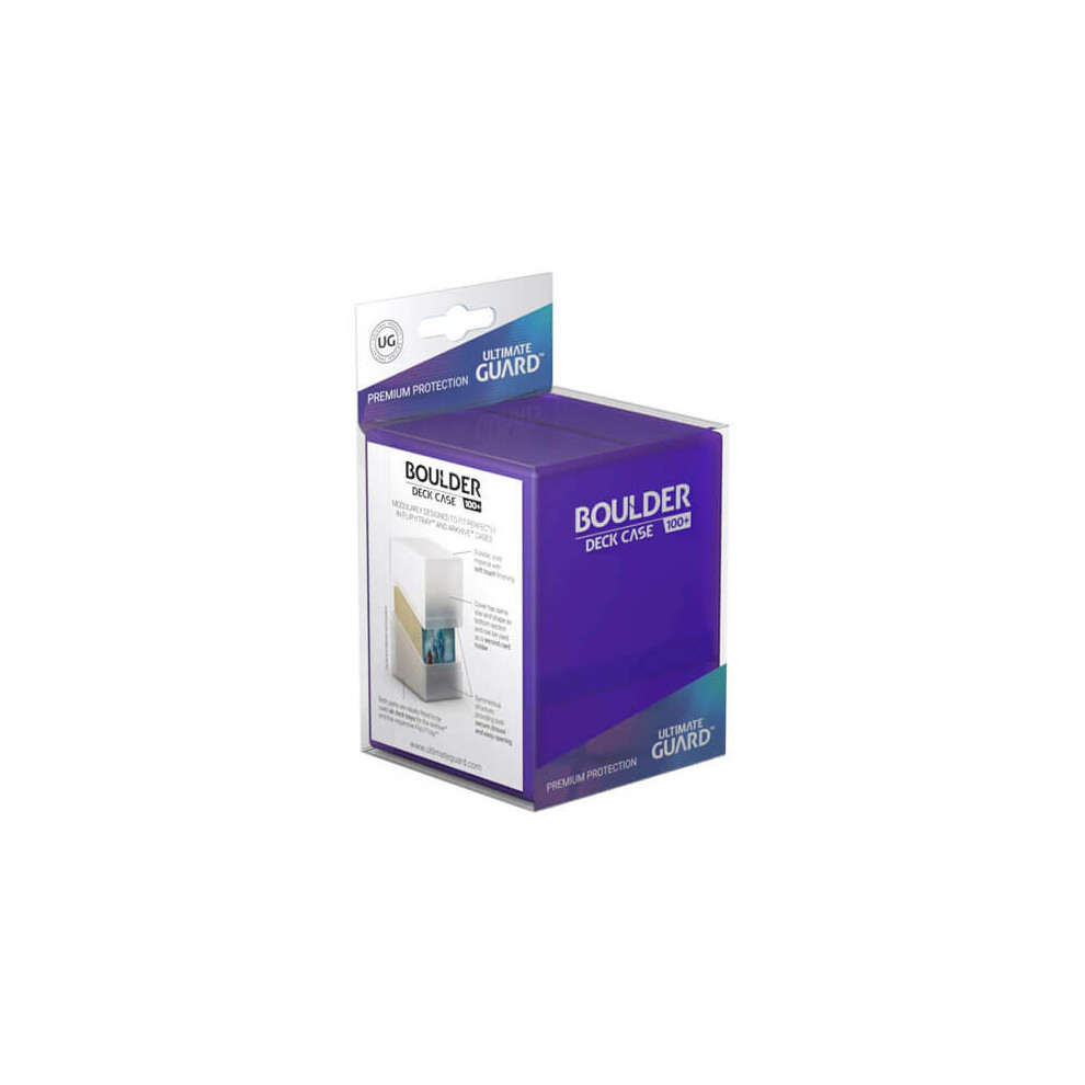 Ultimate Guard Boulder Deck Case 100 Amethyst