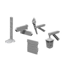 WizKids Deep Cuts Miniaturas sem pintura Terreno: Onda 10: Sinais e Luzes
