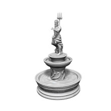 WizKids Deep Cuts Figurines Non Peintes Terrain : Vague 10 : Fontaine