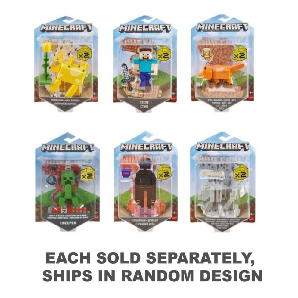 Mattel Minecraft 3.25 Inch Core Figures Steve