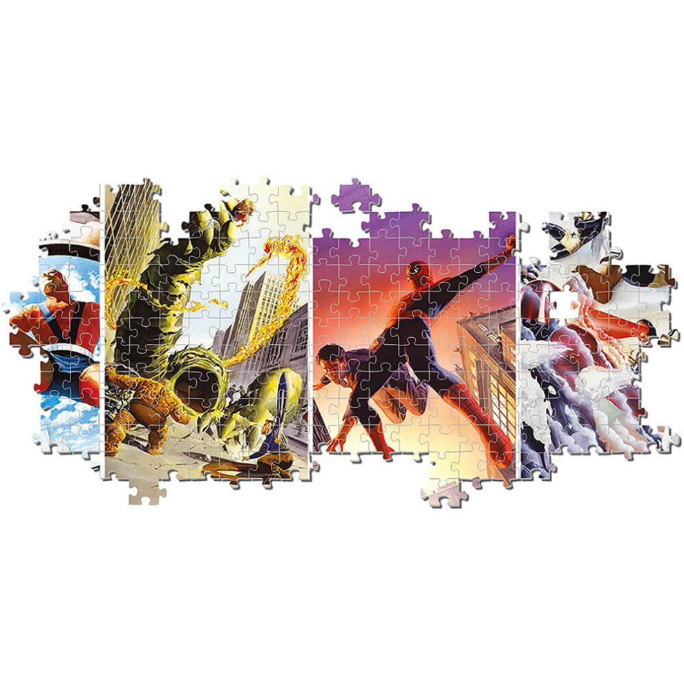 New Clementoni Marvel Panorama Jigsaw Puzzle (1000 Pieces) 39611