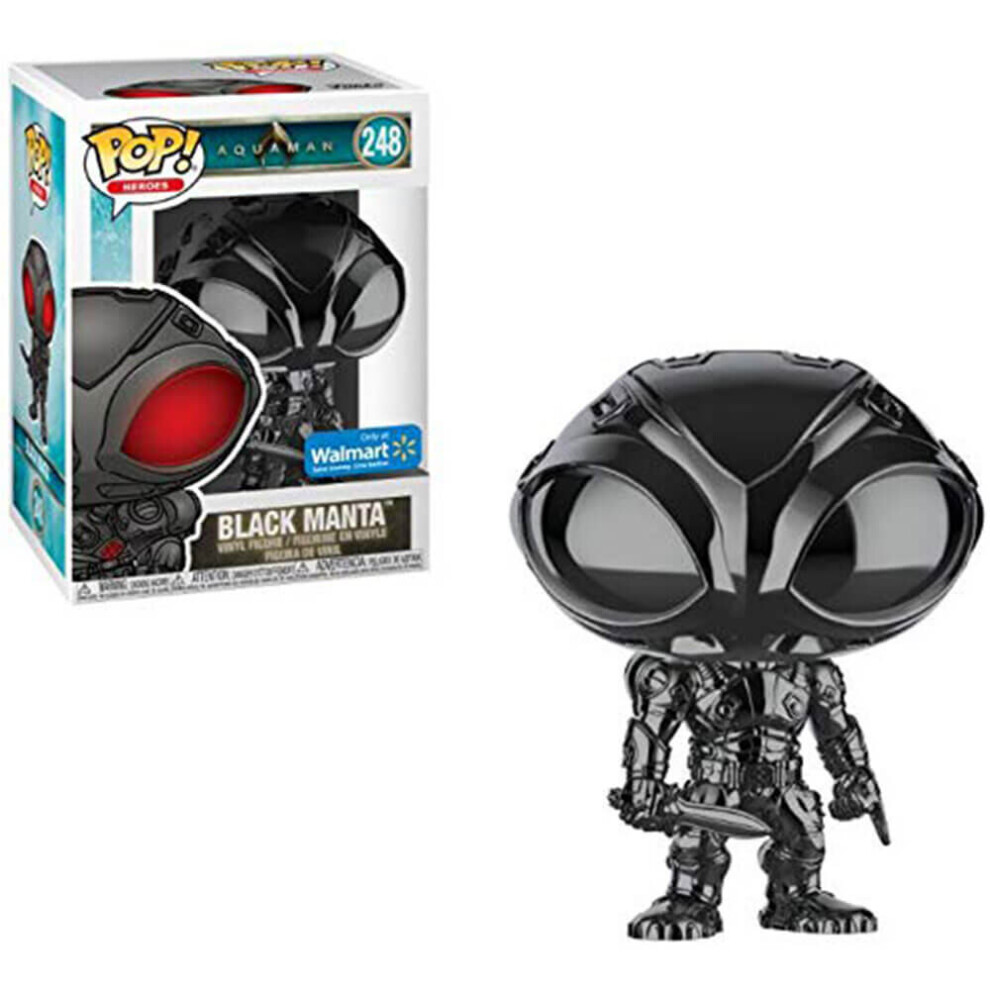 Funko Aquaman - Manta Chrome Pop! Vinyl Black