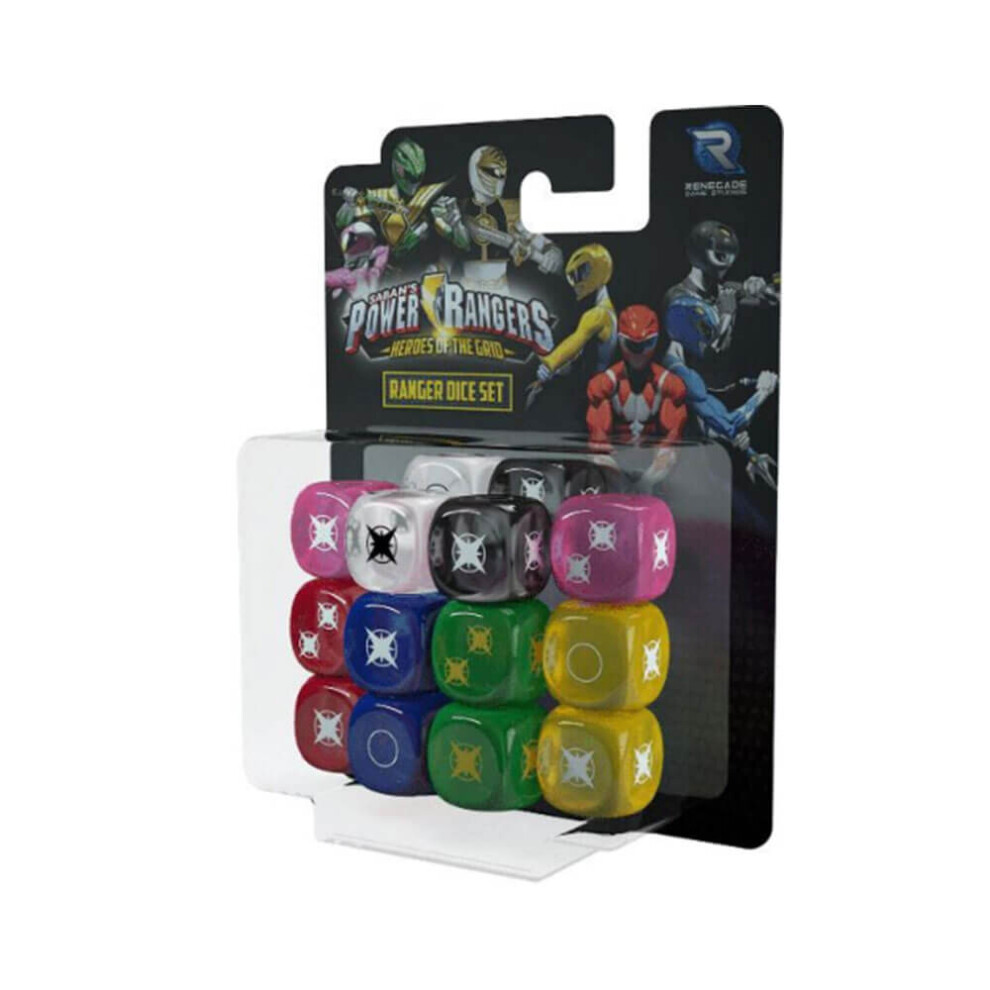 Power Rangers: Heroes of the Grid: Ranger Dice Set