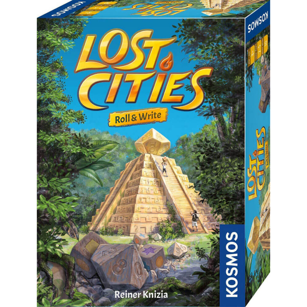 Lost Cities Roll & Write Board Game