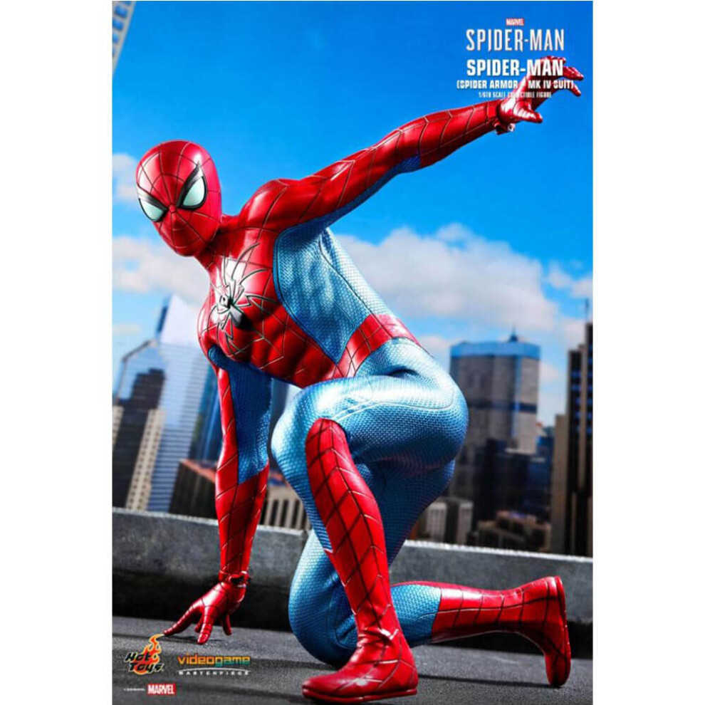 Figure Hot Toys VGM43 - Marvel Comics - Marvel's Spider-Man - Spider-Man Spider Armor MK IV Suit Version