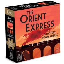 Orient Express Murder Mystery Jigsaw Puzzle (1000 Pieces)