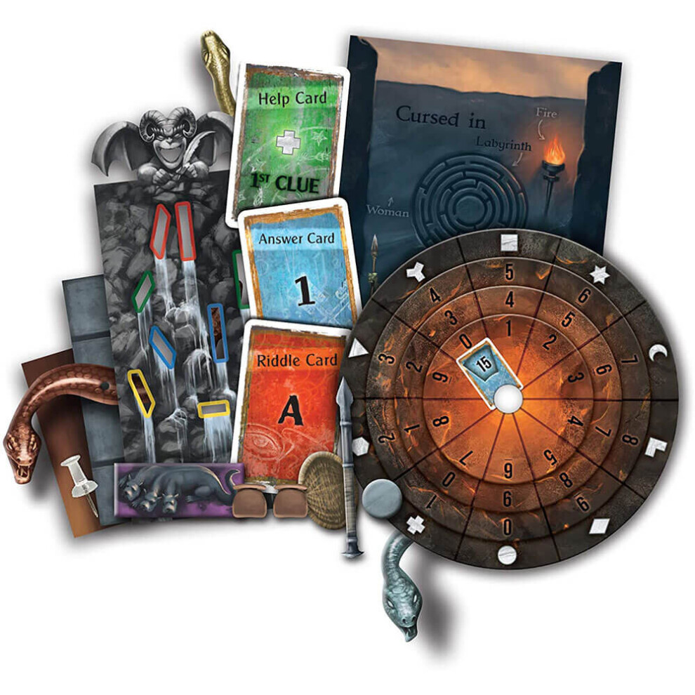 New Thames & Kosmos Exit: The Cursed Labyrinth Board Game