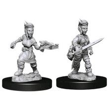 Pathfinder Deep Cuts Unparted Miniatures: Wave 8: Kvindelig Halfling Rogue