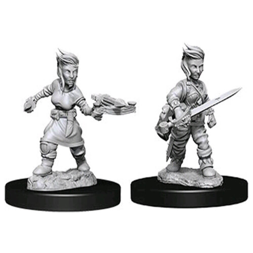 Pathfinder Deep Cuts Unparted Miniatures: Wave 8: Kvindelig Halfling Rogue