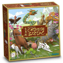 Capstone Games: Carrera por el Zod   aco Chino - Juego de cartas interactivo simult   neo para 3-5 jugadores, mayores de 8 a   os, de 40 a 70 minutos