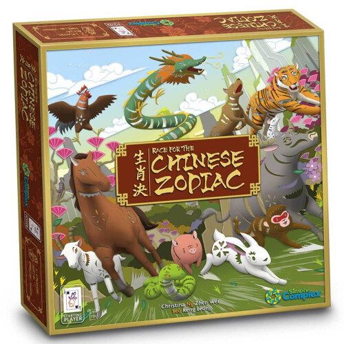 Asmodee Race for the Chinese Zodiac Board Game
