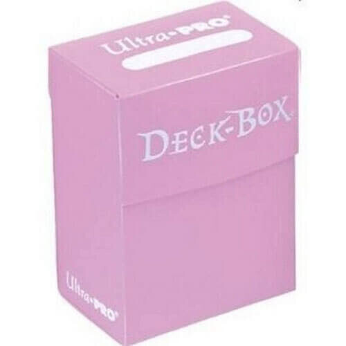 Ultra PRO Standard Deck Box, 80-Count, Pink