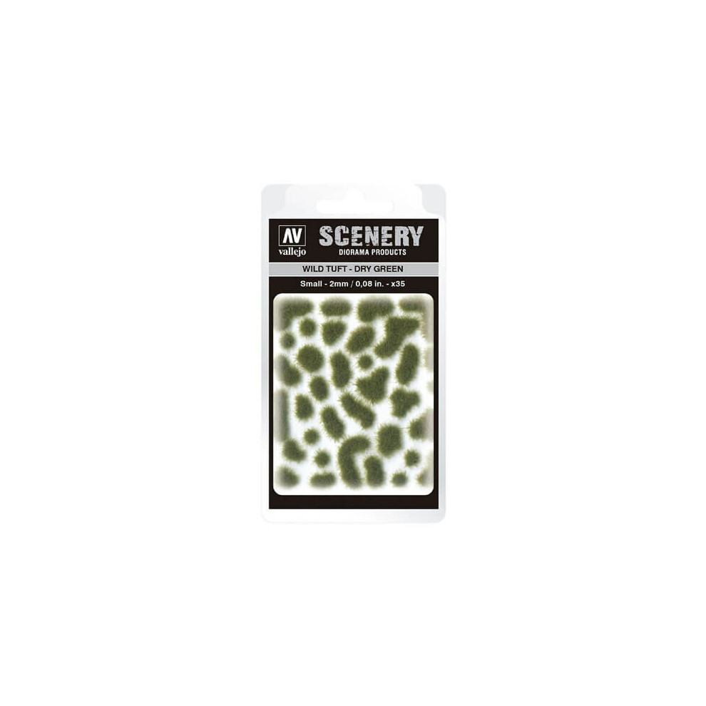 Vallejo Tuft Wild SC401 Dry Green Small