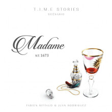 T.I.M.E Stories Madame EXPANSION - Utforska 1600-talets Versailles! Äventyrsspel för 2-4 spelare, 12+