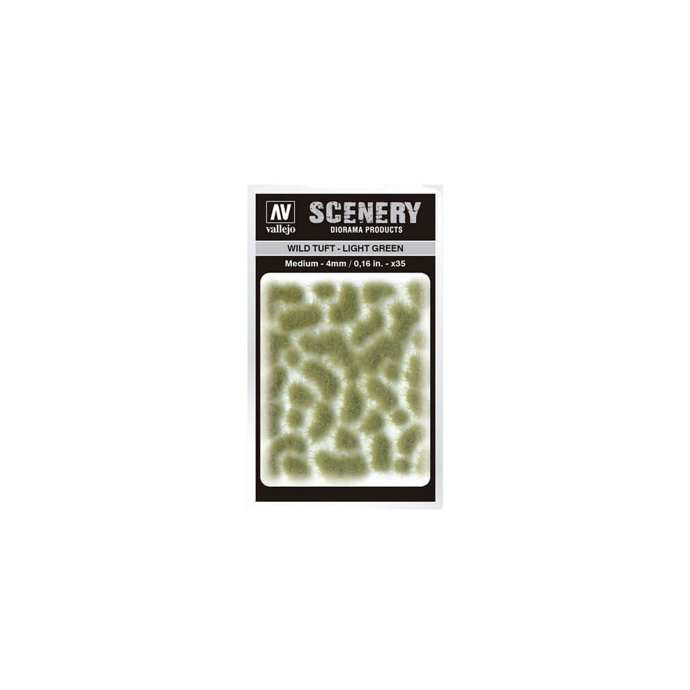 Vallejo Tuft Wild SC407 Light Green Medium