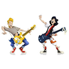 Neca Bill & Ted EX Adv Toony Clas Bill/Ted Af - Plush Soft Toy