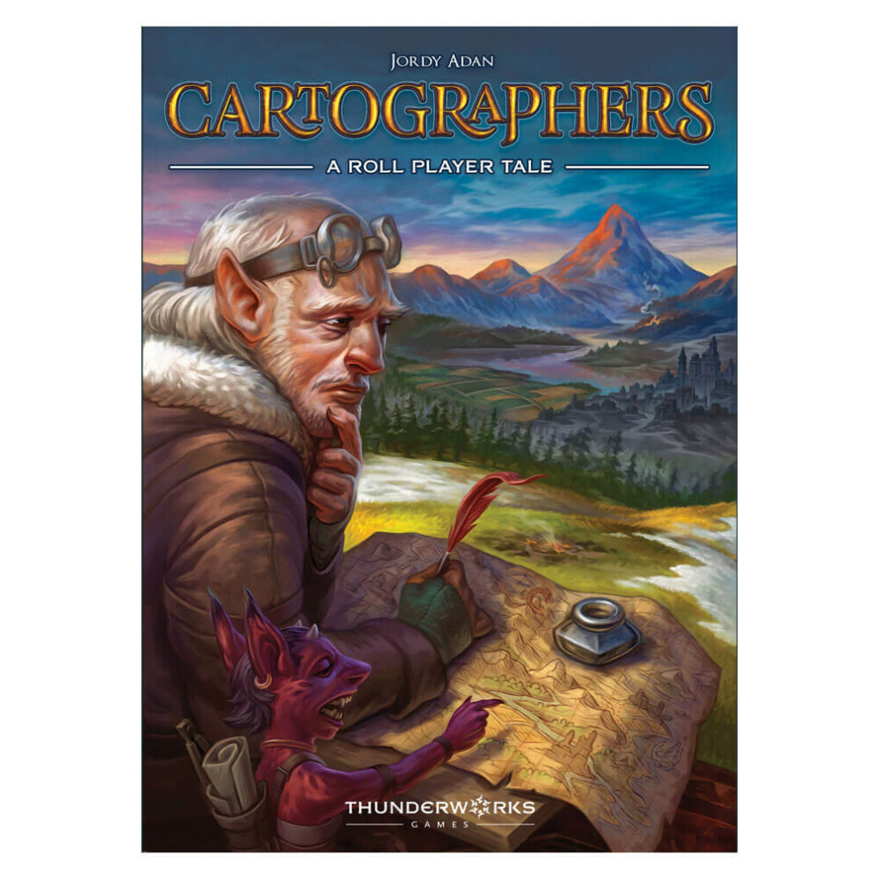 Cartographers: A Roll Player Tale Board Game