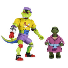 Neca Teenage Mutant Ninja Turtles Cartoon Ultimate Mondo Gecko Action Figure