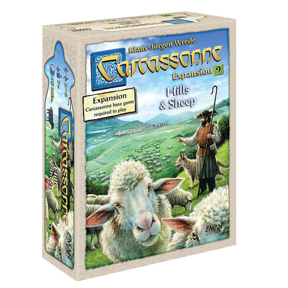 Carcassonne - Hills & Sheep Expanson 9 Board Game