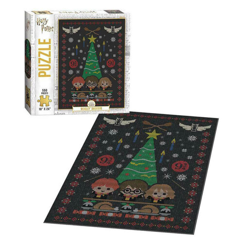 USAopoly Harry Potter Weasley Sweaters Jigsaw Puzzle - 550 Pieces - Board Game