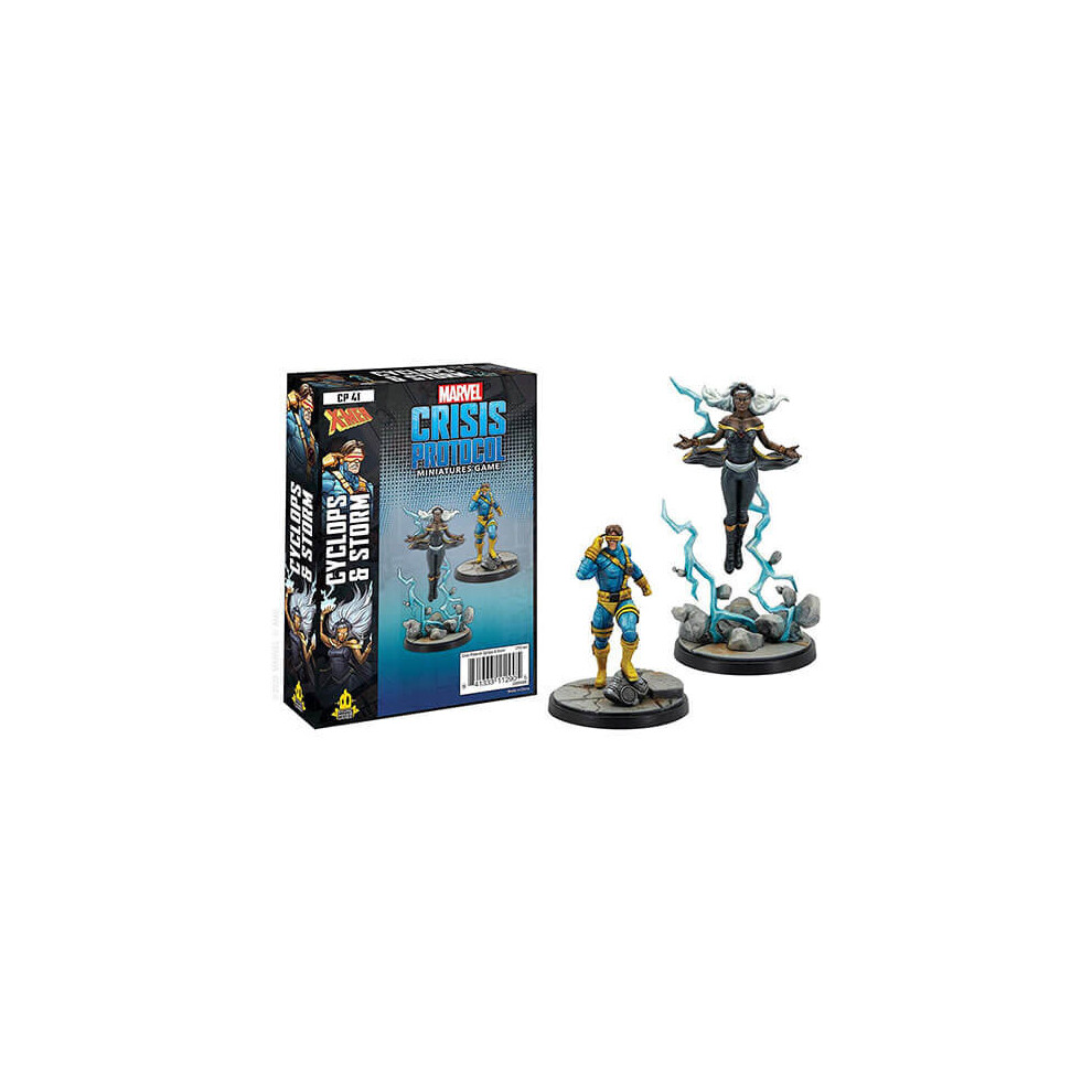 Marvel Crisis Protocol Miniatures Game - Cyclops and Storm