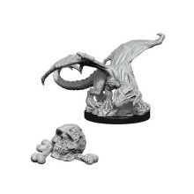 WizKids D&D Nolzurs Underbara Omålade Miniatyrer: Våg 10: Svart Drakunge