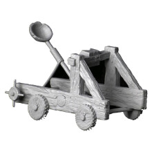 WizKids Deep Cuts Unpainted Miniatures (W12.5) Catapult