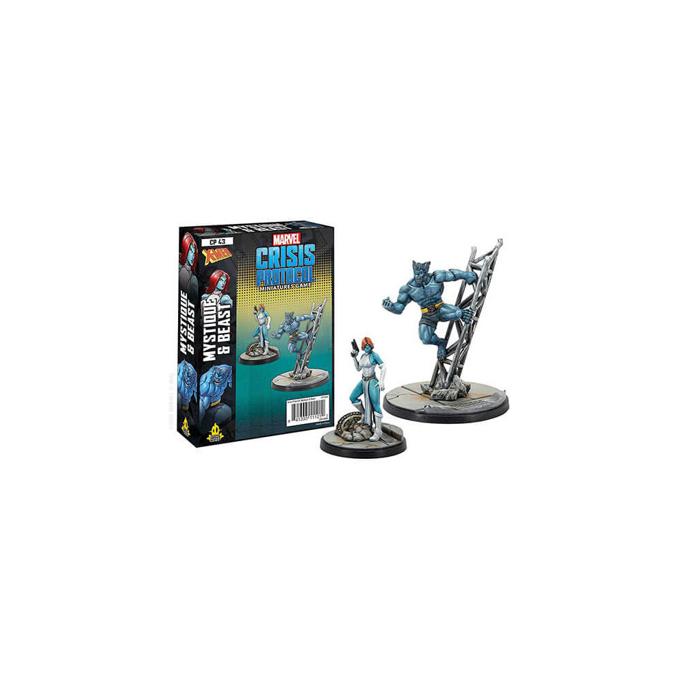 Marvel Crisis Protocol Miniatures Game - Beast and Mystique