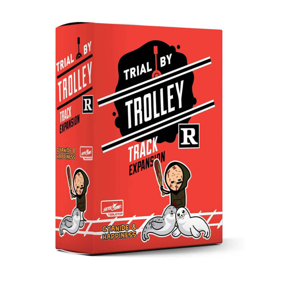 Asmodee Trial By Trolley: R-Rated Track Expansion Card Game